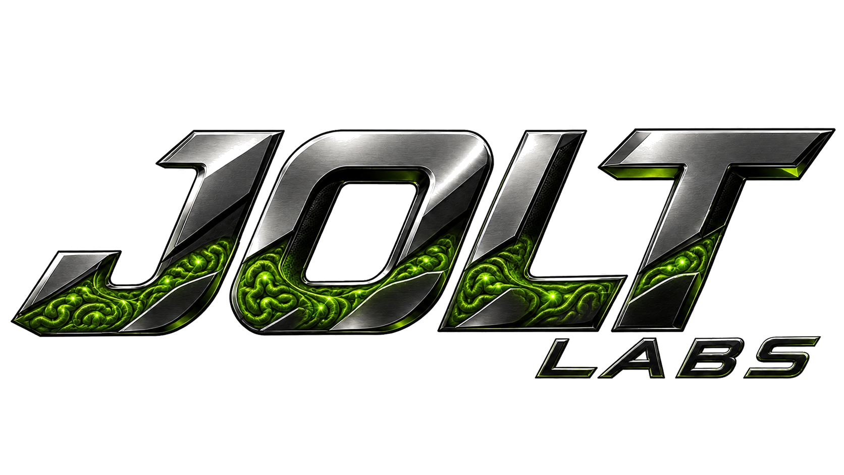 JOLT Labs metallic green logo